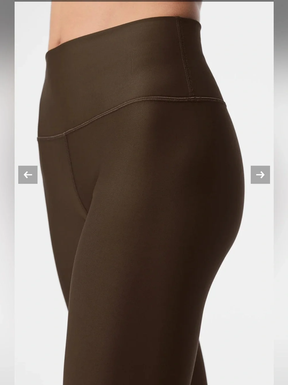 Alo Yoga 7/8 Airlift High waist Legging (Medium) Intrigue Sports Bra (Small)